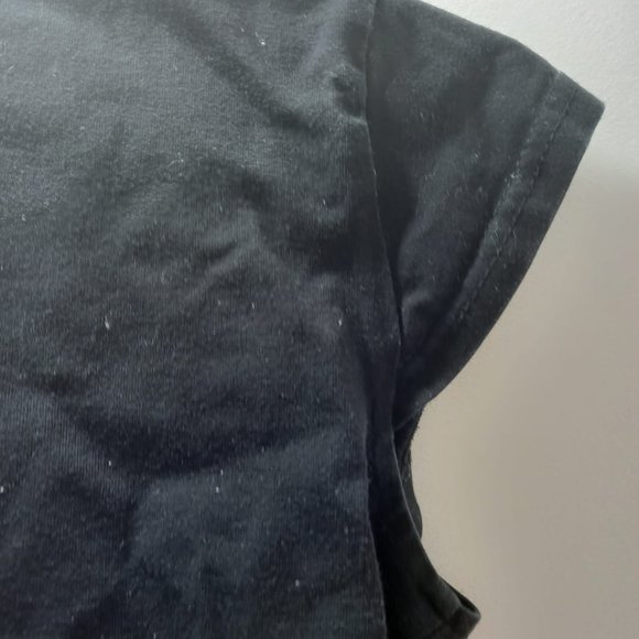 Black Crop Top - Picture 3 of 3